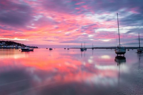 Appledore-Sunset-Print-Only