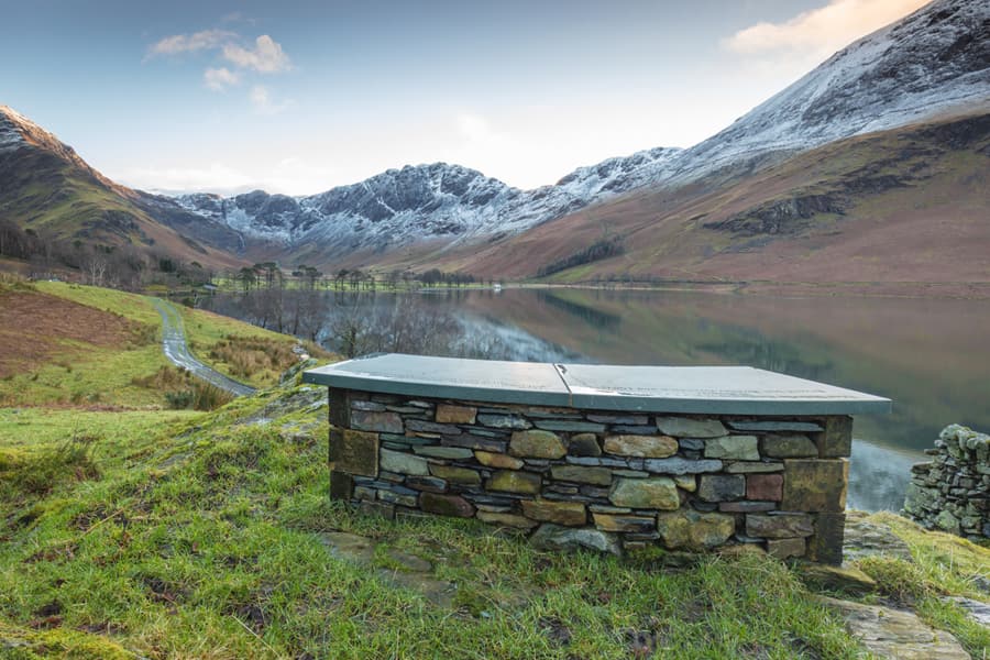 Lake District Sunset Print of Buttermere in Cumbria