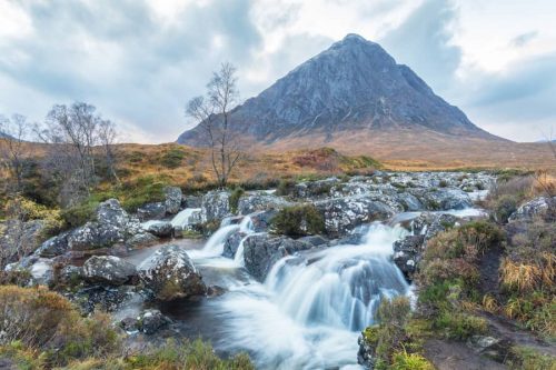 Buachaille Etive More Waterfall
