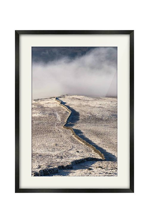 Benyellary Galloway Hills Black Framed Print