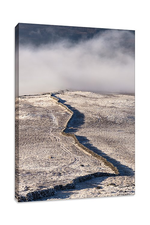 Benyellary View Colour Portrait Canvas Print